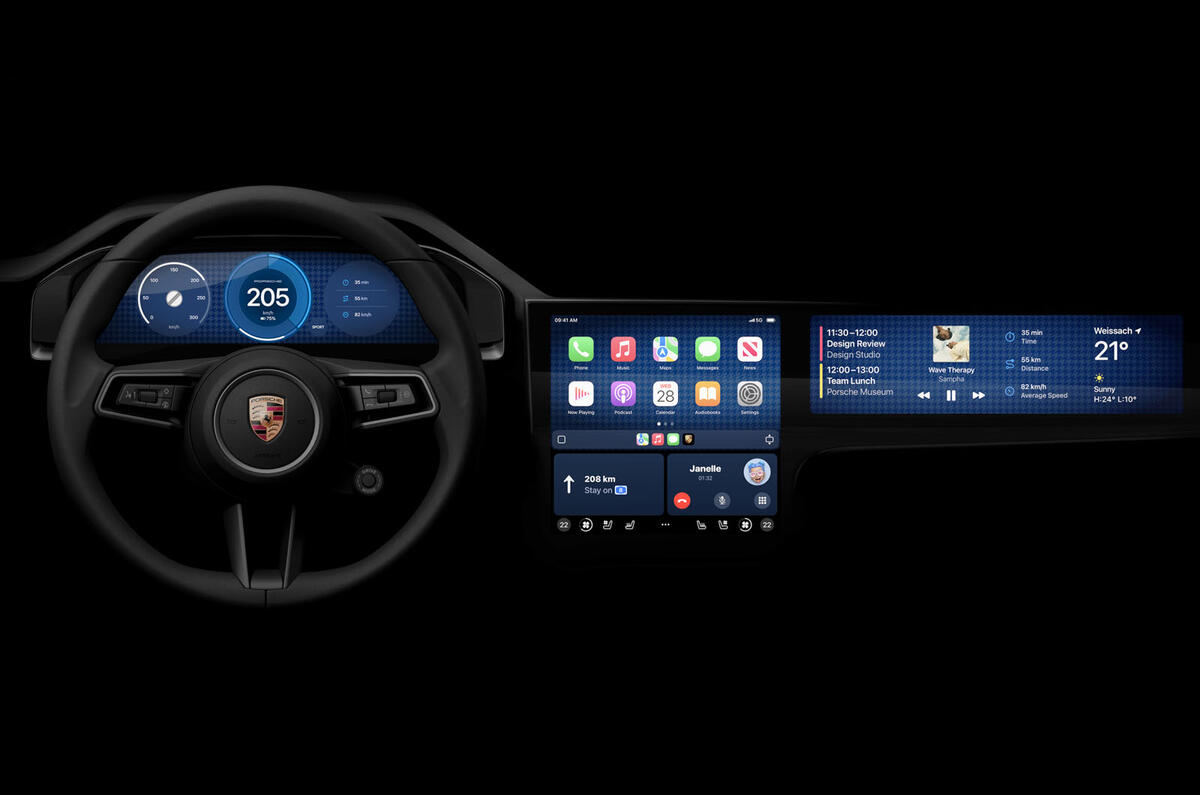 Porsche Apple CarPlay 2